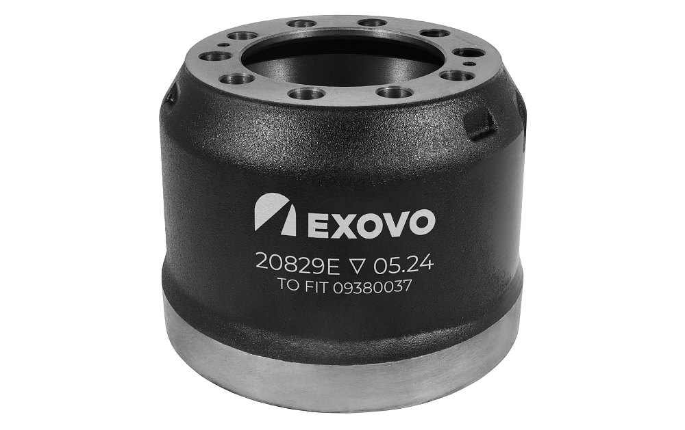 Барабан тормозной 300x200/217 H=260 d=180/225 n10x26,5 для Gigant (9380037) EXOVO 20829E