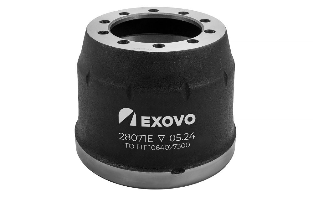 Барабан тормозной 300x200 H=280 EXOVO 28071E