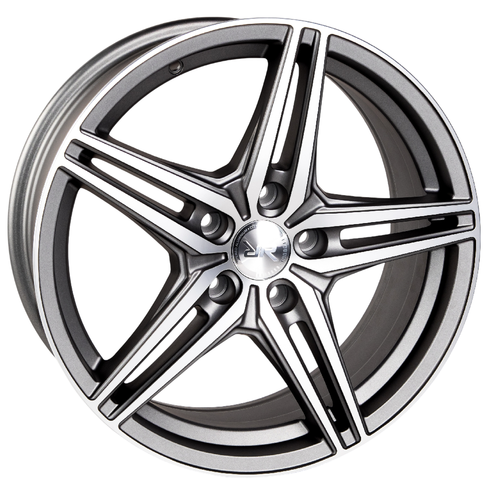 Диск литой 7.5x17 5x114.3 ET40 dia 67.1 RR CSSD2787 MK-P/M