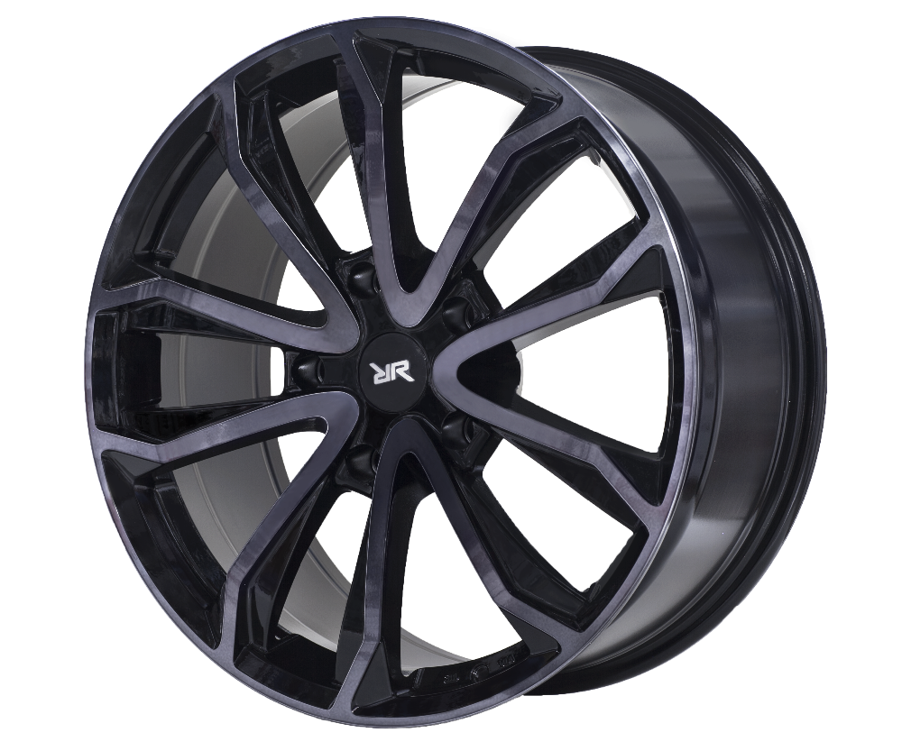 Диск литой 9.5x22 5x150 ET45 dia 110.5 RR CSS9529 B-P/B