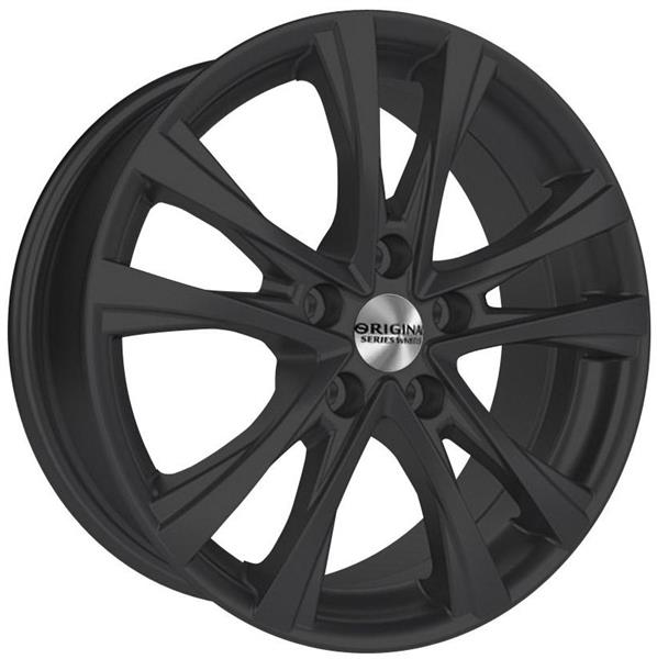 Диск литой 7.0x17 5x114.3 ET39 dia 60.1 Skad KL-270 черный матовый