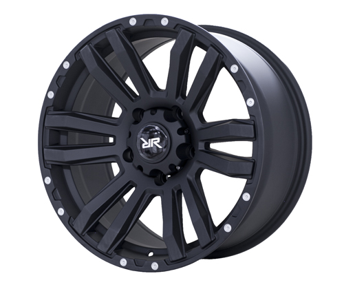 Диск литой 8.0x16 5x139.7 ET10 dia 110.5 RR CSS8510 BLK-R/M