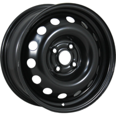 А/д б/у штампованный 6.0x15 4x100 ET50 dia 60.1 Trebl 64A50C (RENAULT LOGAN/LADA LARGUS) Black