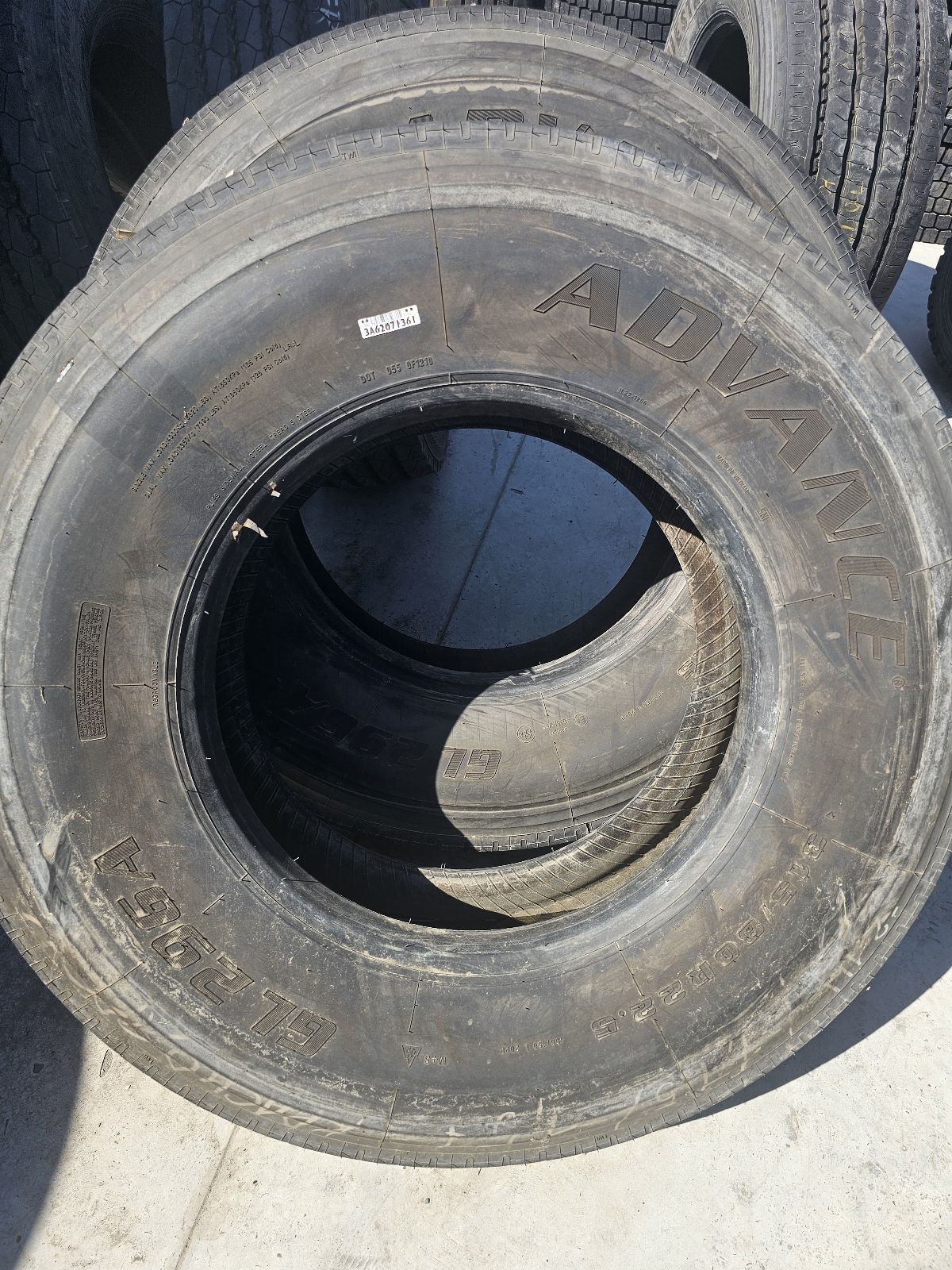 А/ш б/у R22.5 315/80 Advance GL296A 156/150L 20 P.R. TL наличка Колокольников