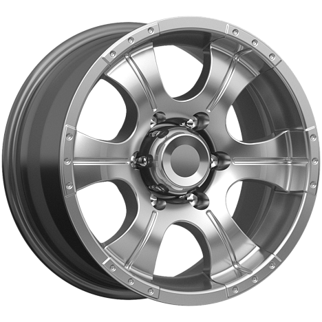 Диск литой 7.0х15 5x139.7 ЕТ-5 dia 108.5 K&K (КС473-01) Байконур дарк платинум 71968