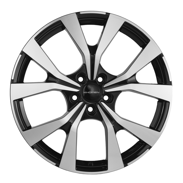 Диск литой 7x19 5x114.3 ET35 dia 60.1 KHOMEN KHW1906 (Lexus NX) BLACK-FP KHW190610BLF