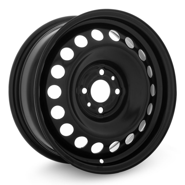 Диск штампованный 6.0x15 4x98 ET35 dia 58.6 Trebl X40021 (LADA 2110-2112, 1117-1119) Black