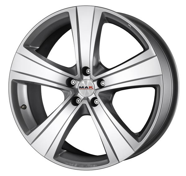 Диск литой 8.5x19 5x127 ET35 dia 71.6 MAK Fuoco 5 Hyper Silver