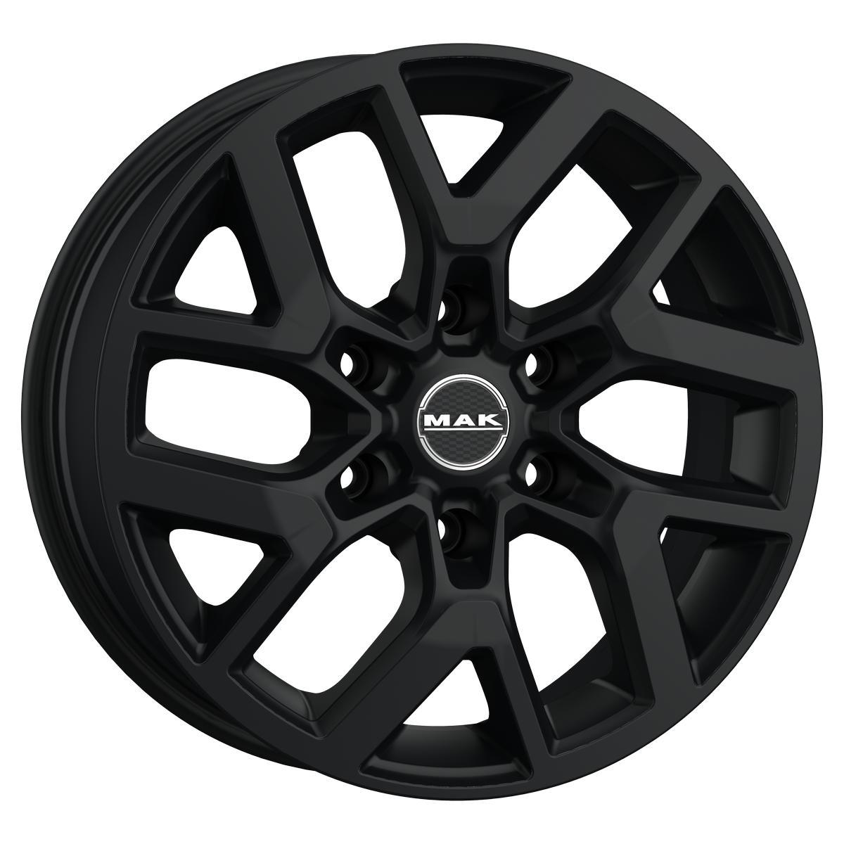 Диск литой 6.5x16 6x139.7 ET46 dia 92.3 MAK Gravel Matt Black