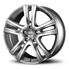 Диск литой 8x18 6x114.3 ET30 dia 76 MAK Aria Silver