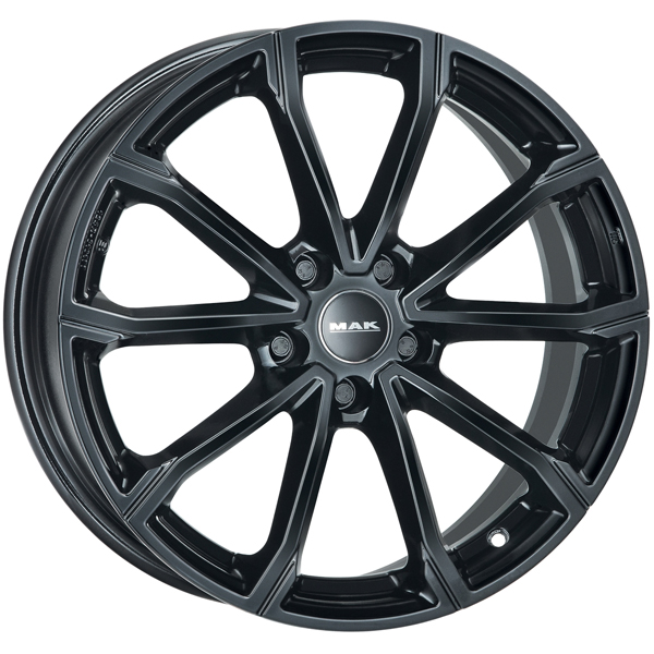 Диск литой 8x19 5x108 ET33 dia 72 MAK DaVinci Gloss Black