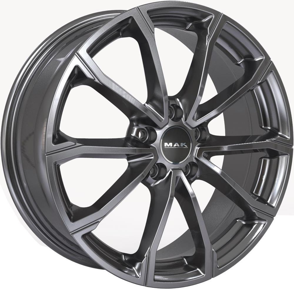 Диск литой 8x19 5x108 ET45 dia 72 MAK DaVinci Light Titan