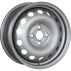 Диск штампованный 6.0x15 4x100 ET48 dia 54.1 TREBL 8114_P (HUYNDAI SOLARIS, KIA RIO 3) Silver