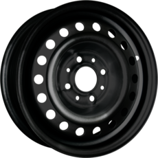 Диск штампованный 5.5x14 4x100 ET40 dia 54.1 Trebl 6205T (KIA RIO) Black
