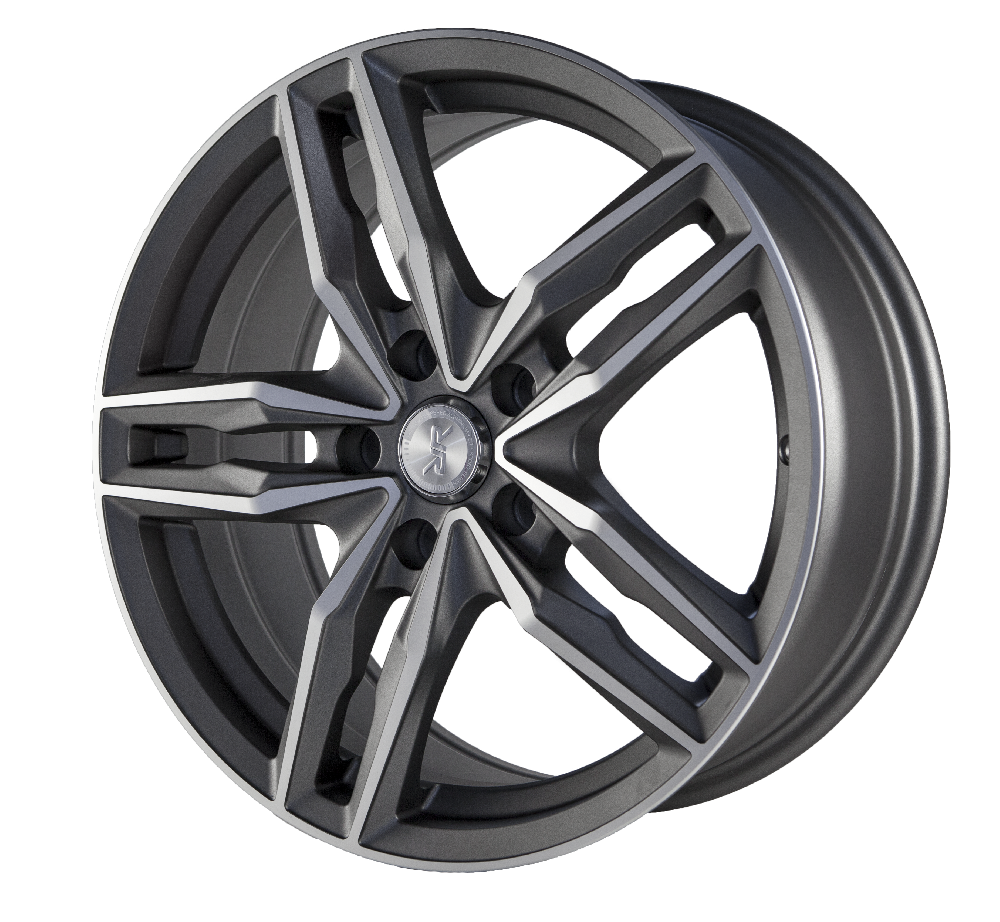 Диск литой 7.5x17 5x114.3 ET40 dia 67.1 RR CSSD2788 MK-P/M