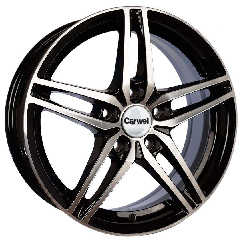 Диск литой 6.5x16 5x114.3 ET50 dia 66.1 Carwel Хумми 219 AB