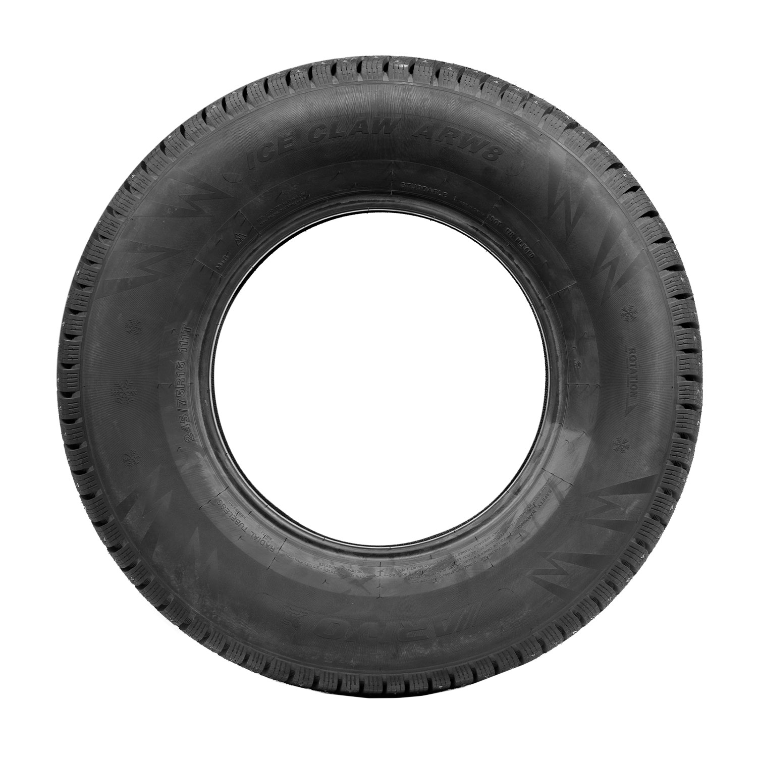R16 245/75 Arivo ICE CLAW ARW8 111T STUD
