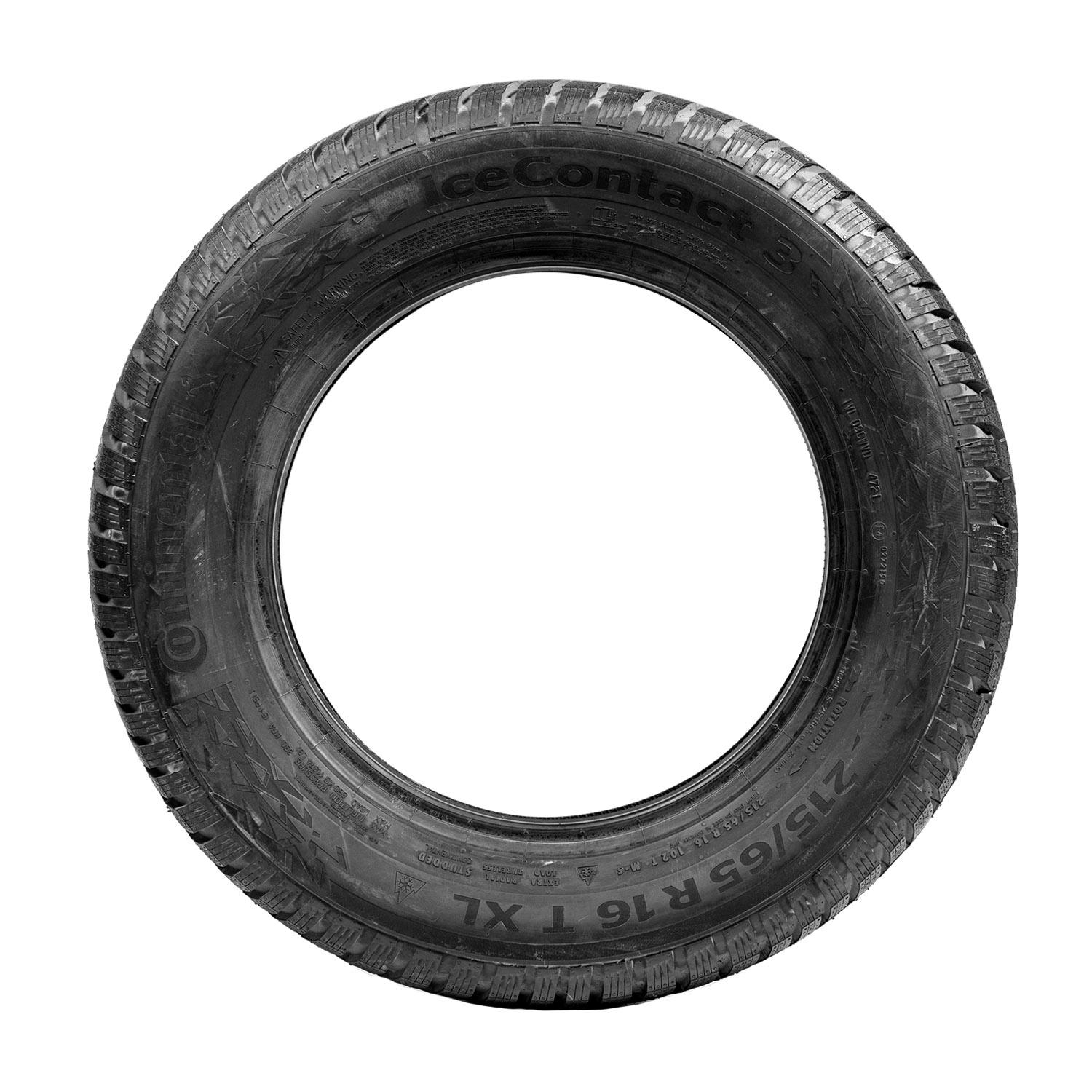 А/ш б/у R15 195/60 Continental IceContact 3 TA XL 92T