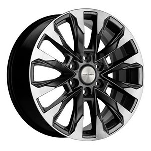 Диск литой 8.0х20 6x139.7 ЕТ60 dia 95.1 KHOMEN KHW2010 (20_LC 300) GRAY ORG103254