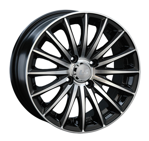 Диск литой 6.5x15 4x114.3 ET40 dia 73.1 LS LS804 BKF
