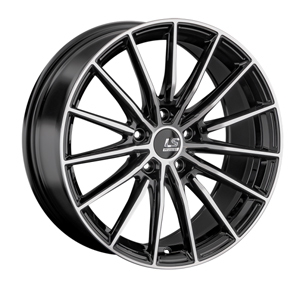 Диск литой 8.0x18 5x114.3 ET40 dia 67.1 LS LSRC63 BKF