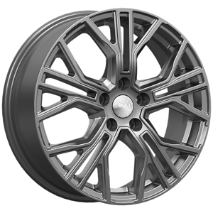 Диск литой 6.5x17 5x114.3 ET45 dia 67.1 Skad ТИБЕТ графит