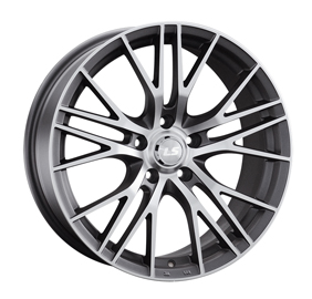 Диск литой 7.5x17 4x100 ET40 dia 60.1 LS LS861 MGMF