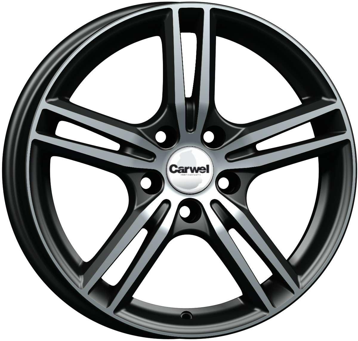 Диск литой 6.5x16 5x114.3 ET45 dia 67.1 Carwel Баруй 223 AB