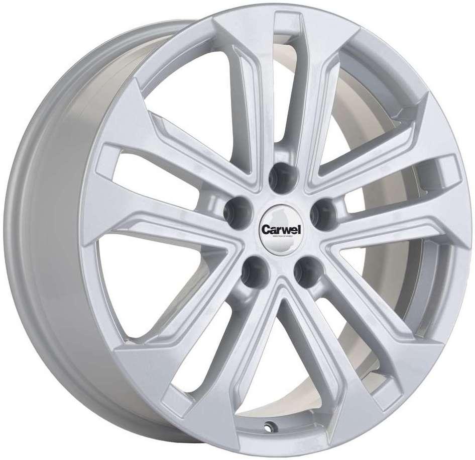 Диск литой 7x18 5x114.3 ET35 dia 60.1 Carwel Витус 244 SB