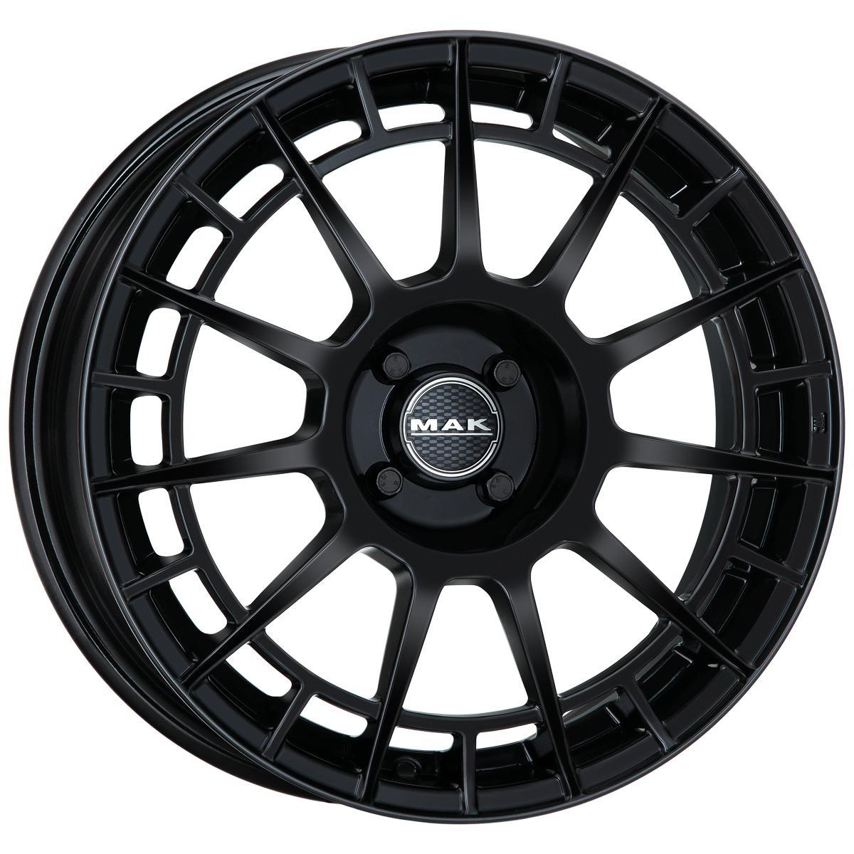 Диск литой 7x17 5x114.3 ET35 dia 76 MAK NTT Gloss Black
