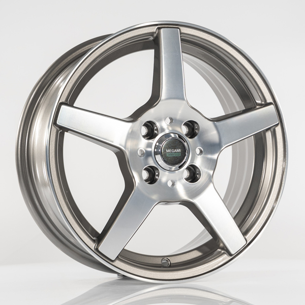 Диск литой 6.0x15 4x100 ET48 dia 54.1 Megami AF-07 GMF