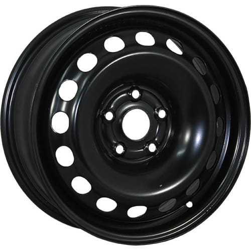 Диск штампованный 6.0x14 5x100 ET43 dia 57.1 Trebl 7280 (VOLKSWAGEN POLO IV/SKODA FABIA) Black