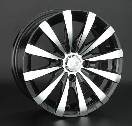 Диск литой 7.5x17 5x114.3 ET40 dia 73.1 LS 534 BKF