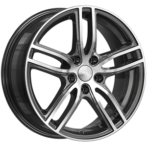 Диск литой 7.0x17 5x112 ET40 dia 57.1 Skad Брайтон Алмаз