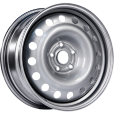 Диск штампованный 6.5x16 5x114.3 ET50 dia 66.1 TREBL 8873 (RENAULT DUSTER) Silver
