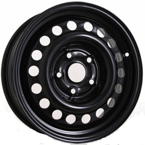 Диск штампованный 5.0x14 4x100 ET46 dia 54.1 Trebl 5220 (HYUNDAI ACCENT M/Y 2000 (LC)) Black