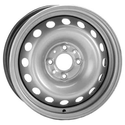 Диск штампованный 5.5х14 4x100 ET43 dia 56.6 Trebl 53A43C (RENAULT LOGAN) Silver