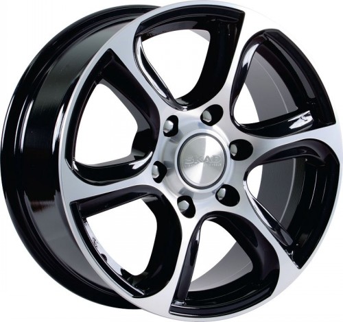 Диск литой 7.5х17 6x139.7 ЕТ30 dia 67.1 Skad Скала алмаз 0900105 Диск литой 7.5х17 6x139.7 ЕТ30 dia 67.1 Skad Скала алмаз 0900105