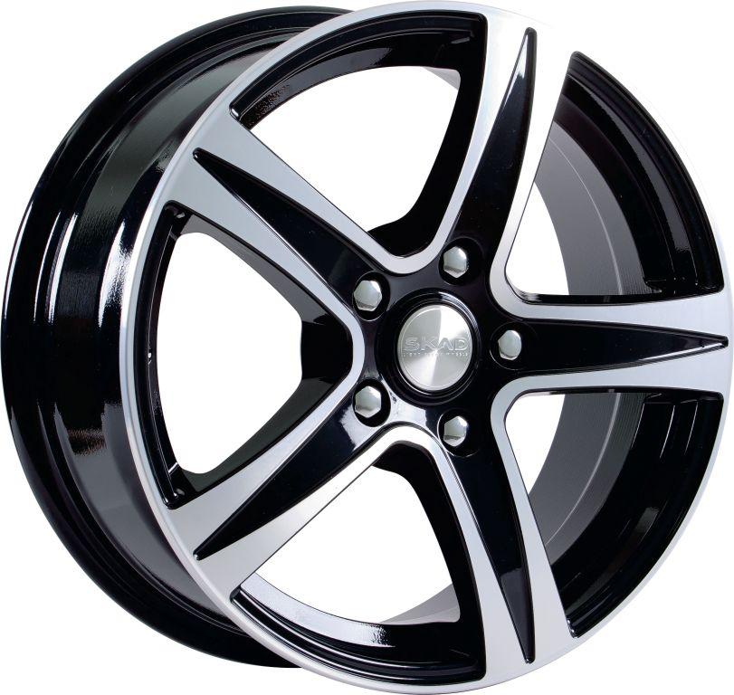Диск литой 6.5х15 5x108 ЕТ43 dia 63.35 Skad Sakura алмаз 1271305
