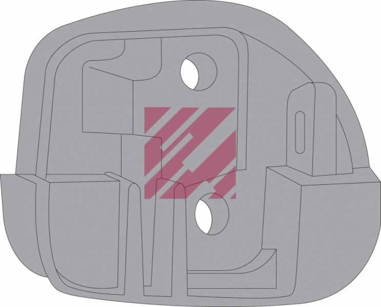 Кронштейн зеркала DAF M4300091 Кронштейн зеркала DAF M4300091