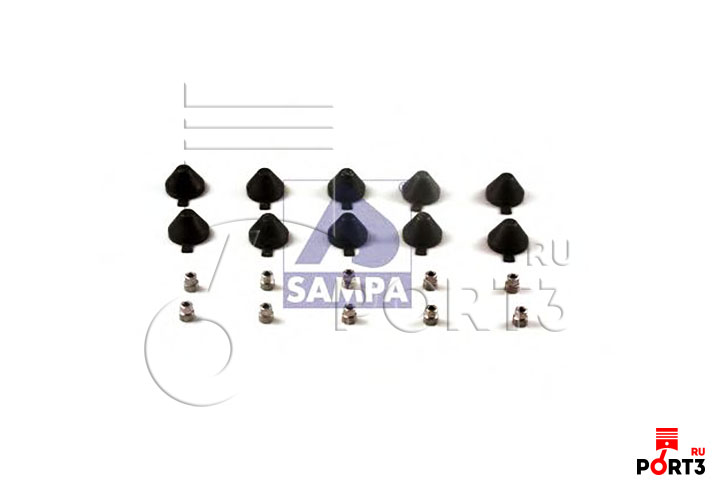 Рем.комплект суппорта переходн.+крышка  095.567 Рем.комплект суппорта переходн.+крышка  095.567