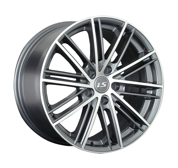 Диск литой 7.5x17 5x114.3 ET45 dia 73.1 LS LS480 GMF Диск литой 7.5x17 5x114.3 ET45 dia 73.1 LS LS480 GMF