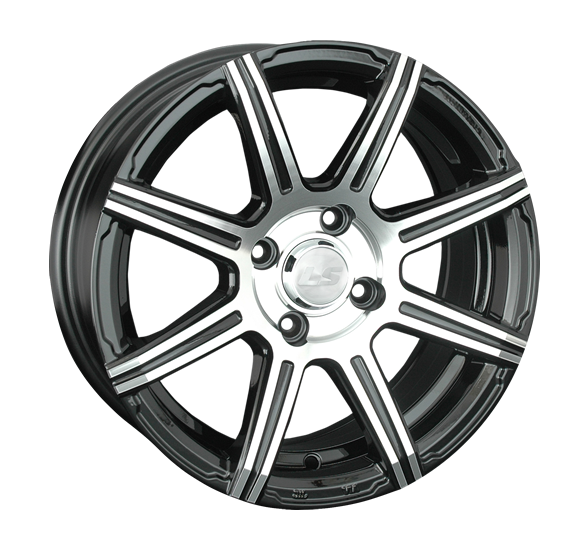Диск литой 7.0x16 4x100 ET40 dia 73.1 LS LS571 BKF
