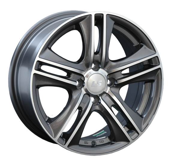 Диск литой 7.5x17 5x114.3 ET45 dia 73.1 LS LS191 GMF Диск литой 7.5x17 5x114.3 ET45 dia 73.1 LS LS191 GMF