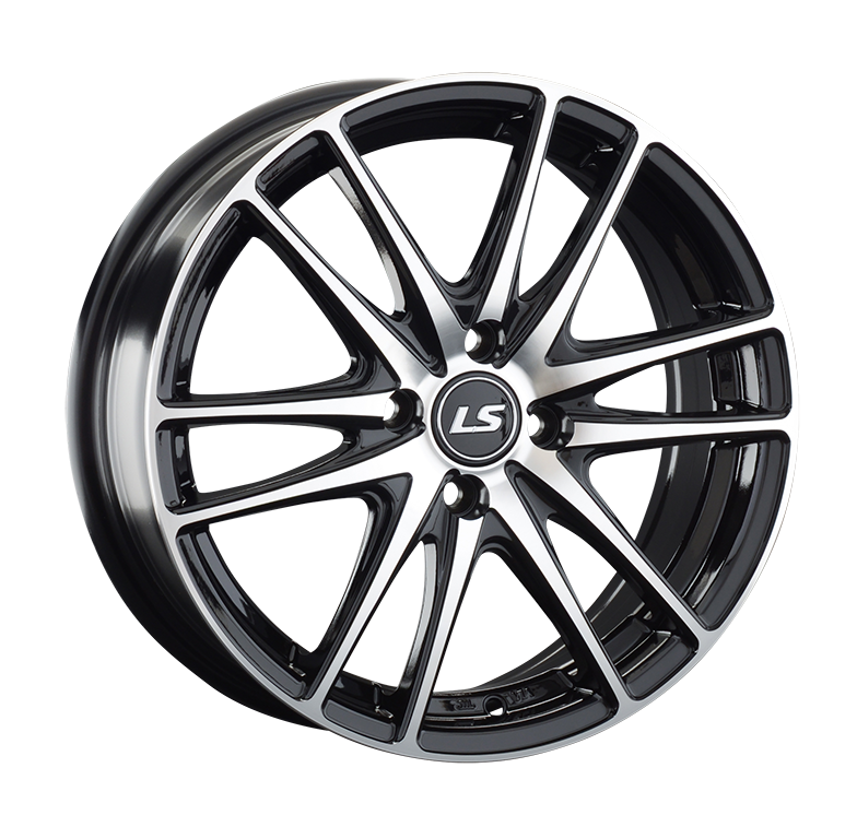 Диск литой 6.0x16 4x100 ET50 dia 60.1 LS LS362 BKF