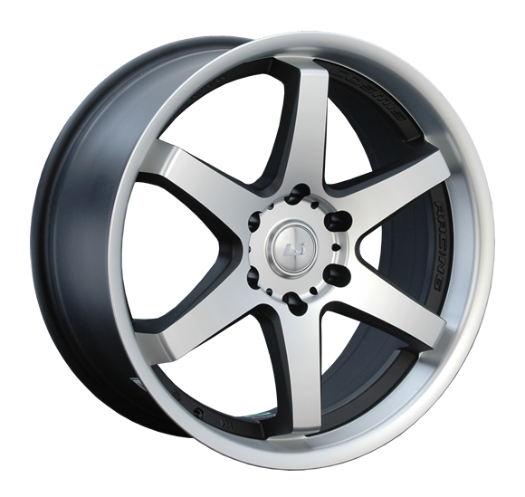 Диск литой 9.0x20 6x139.7 ET25 dia 106.1 LS LS164 MBF Диск литой 9.0x20 6x139.7 ET25 dia 106.1 LS LS164 MBF