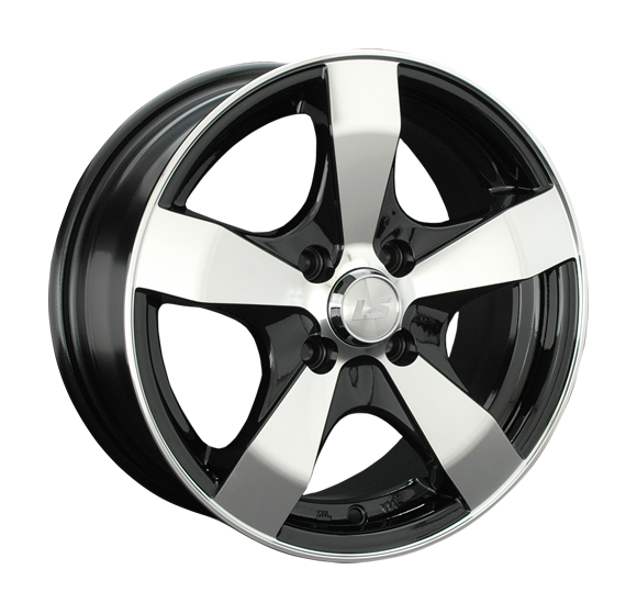 Диск литой 7.0x17 4x100 ET40 dia 60.1 LS LS205 BKF