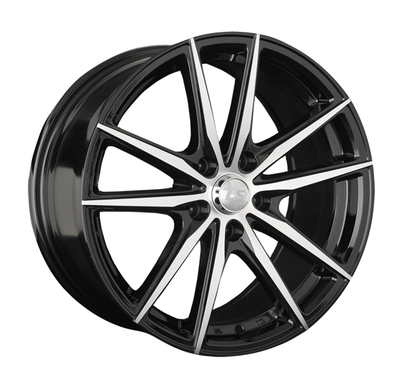 Диск литой 7.5x17 5x112 ET40 dia 66.6 LS LS788 BKF