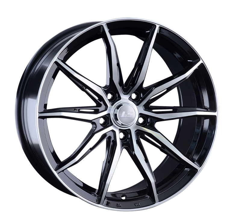 Диск литой 7.0x16 5x114.3 ET42 dia 67.1 LS LS1055 BKF