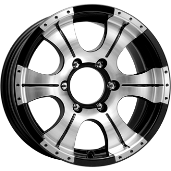 Диск литой 7.0х15 5x139.7 ЕТ-5 dia 110.1 K&K Байконур (КС473-08) алмаз черный 34660